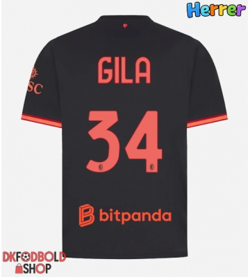AC Milan Mario Gila #34 Tredje trøje 2026-27 Kort ærmer AC Milan Mario Gila #34 Tredje trøje 2026-27 Kort ærmer
